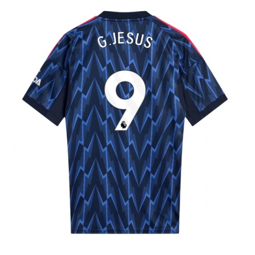 Arsenal Gabriel Jesus #9 Seconda Maglia 2025-26 Manica Corta